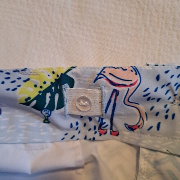 Turtles & Tees girls size XL 14/16 polo NWT with shorts NWOT, blue & white - Picture 4 of 10